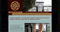 Desktop Screenshot of lucien-longueville.com